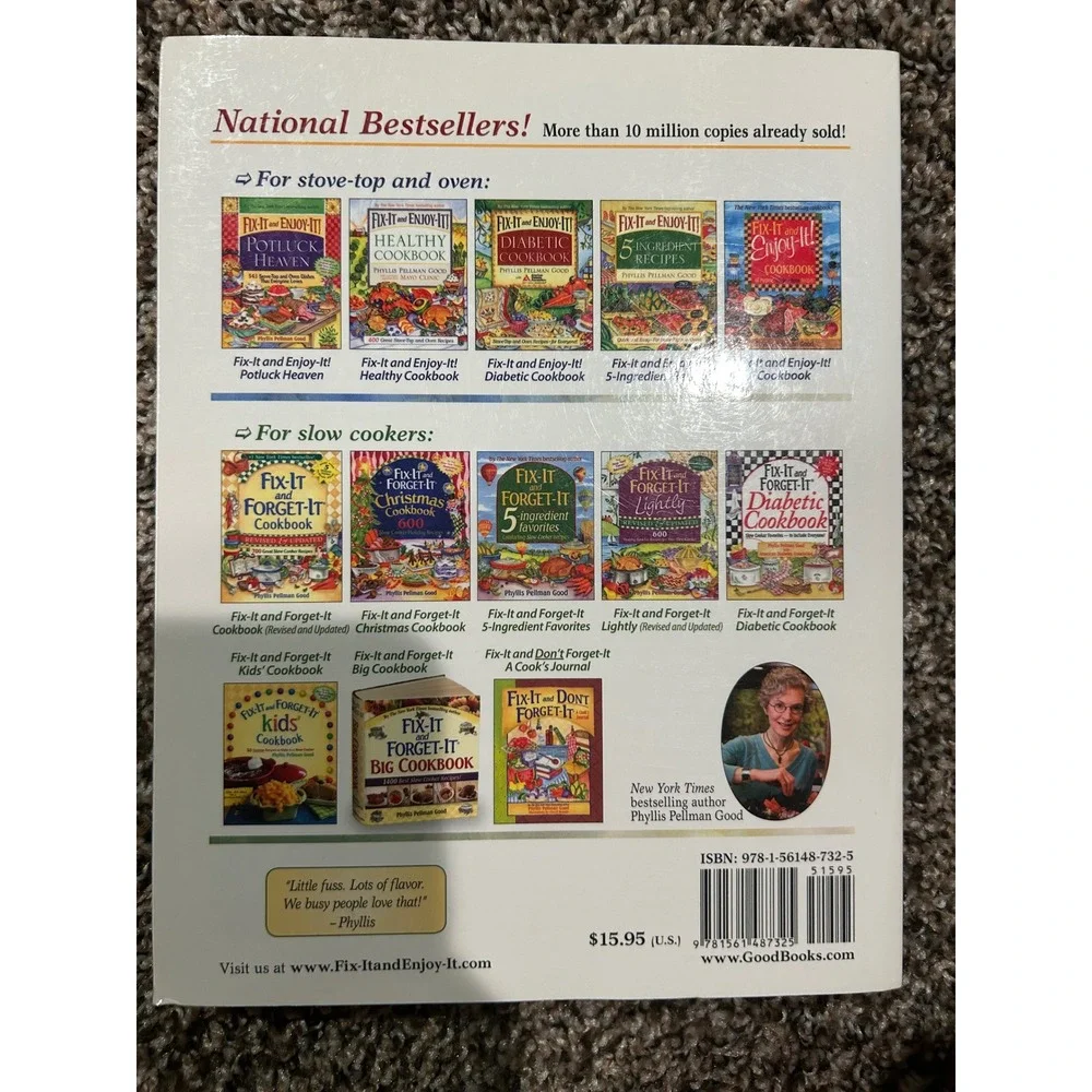 Fix-It and Enjoy-It!‎ Potluck Heaven Cookbook by Phyllis Pellman Good